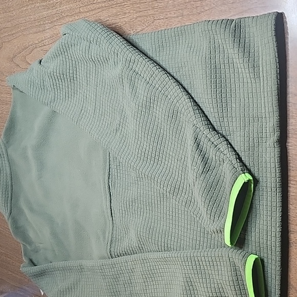 NWT Land's End Men's Grid Fleece Jacket - Picture 7 of 7